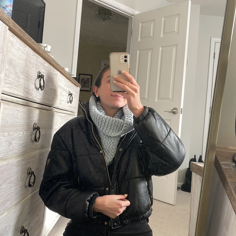 Gap blue tube scarf!